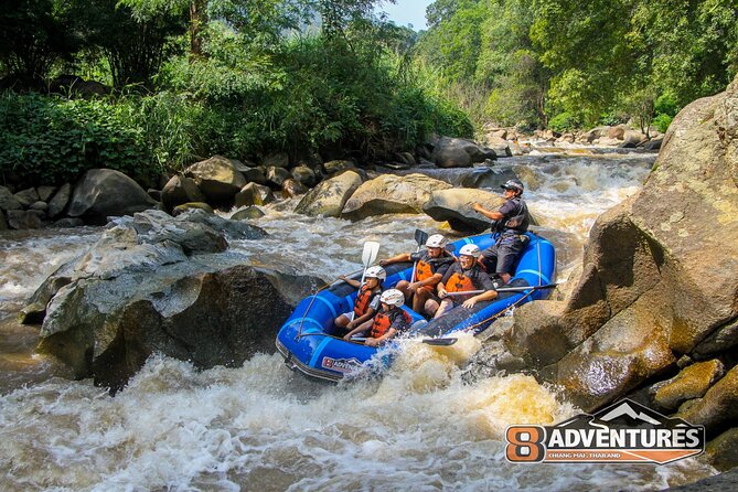 Whitewater Rafting and ATV Adventure - A full day in the Mae Taeng Valley