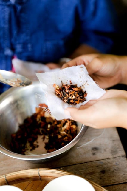 Workshop Making Herbal ball & herbal inhaler - Key points at a glance